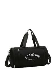 Bolsa e Mala auxiliar bolsa de M?o para Viagem academia tamanho bordo (Preto)