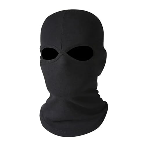 QIUYMGFG pasamontañas Gorro Gorros de algodón para Ciclismo al Aire Libre, mascarillas faciales Completas a Prueba de Viento, Capucha, Calentador de Cuello, Gorros Protectores(B)