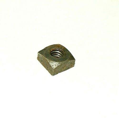 5/16"-18 Square Nuts (Semi-Finished) - Plain Finish - Lot of 100 Pcs. (Rusty) HQ