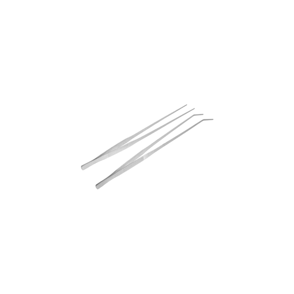 HANABASS 2pièces Pince à Alimentation Pour Reptiles Tongs De Nourriture Avec Embouts Droits Et Courbés Pour Terrarium Et Aquarium