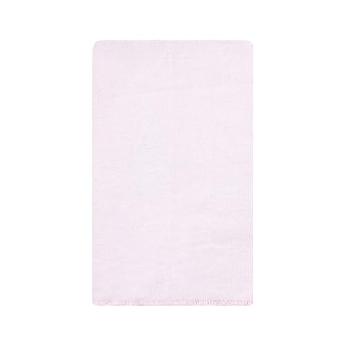 Image of Hudson Baby Unisex Baby Cotton Poly Flannel Burp Cloths, Purple Dainty Floral 10 Pack, One Size