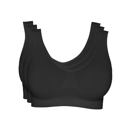 Kit 3 Tops Alças Largas, Hanes, Feminino, Preto, XG