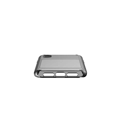 Image of Apple iPhone Xs (5.8 Inches) 8ft Impact Protection, Two Layers Protective and Wireless Charging Compatible Arq1 Unity Case - Translucent Smoke