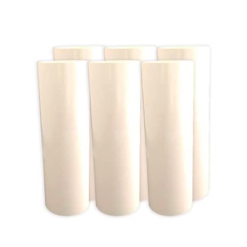 SPARKLERS Club - Juego de 6 vasos de tubo de color blanco de 22 cl, cristal irrompible, cristal para cóctel hecho en Francia, fácil de agarre, tubo de cristal para noche y eventos