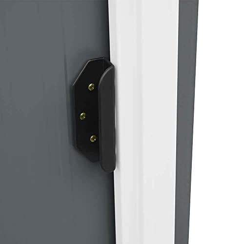 HOME DELUXE - Geräteschuppen BOHIO - Größe: S - Maße 151 x 131 x 189 cm, Raumfläche 1,8 m², inkl. Fundament I Gerätehaus… – Bild 8