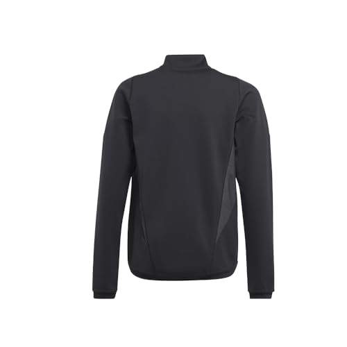 adidas Kids Boys Tiro23 Long Sleeve Quarter Zip Soccer Cleats Moisture Wicking - Black - Size L2