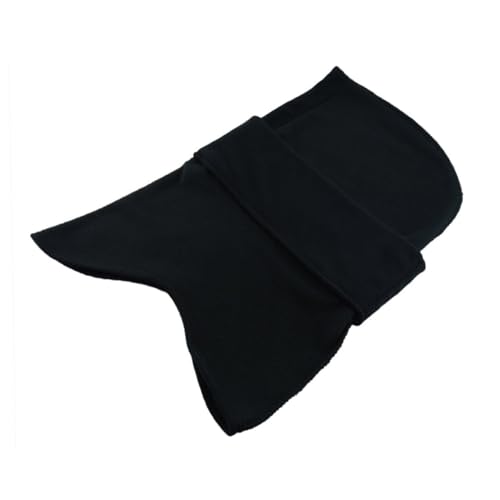 Didiseaon Thickened Fleece Face Mask Cap Windproof Hat Warm for Hiking Cycling and Skiing Black