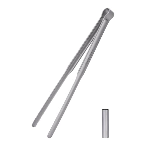 iBasingo Titan BBQ Küchenzange Ultraleichtes Hitzebeständiges & Rostfreies Grillzangenbesteck mit Haltering Langlebiges Tragbares Geschirr für Camping Wandern Outdoor Kochen Ti1014T iBasingo Titan BBQ Küchenzange Ultraleichtes Hitzebeständiges & Rostfreies Grillzangenbesteck mit Haltering Langlebiges Tragbares Geschirr für Camping Wandern Outdoor Kochen Ti1014T