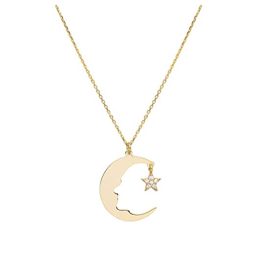 Remi Bijou Halskette 'Atatürk' mit Mond Ay Yildiz Türkei Türkisch Millet Vatan - Gold Farbe