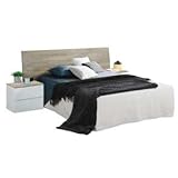 El set de cabezal y mesitas Dream es un conjunto para cama de matrimonio compuesto por un amplio cabezal y 2 mesitas de noche; el conjunto está pensado para camas de entre 135 y 150 cm de ancho.