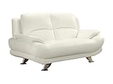 sofa ikea 2 plazas piel A tener en cuenta que la entrega del producto se hará a pied de calle. Sofá de 2 plazas MUSKO de piel sintética Color: blanco Tapizado de piel sintética Patas de metal Medidas: Ancho 150 x Prof. 91 x Alt. 89 cm