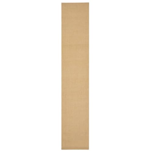 Genérico Alfombra de sisal Natural 66x350 cm,Casa y jardín,Decoración,Alfombras,Marrón,5.5 kg,136303