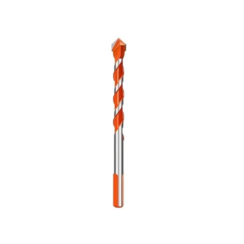 Juego de brocas triangulares multimateriales 5, 6, 7 y 10 piezas 4 a 12 mm for plástico, madera, piedra, azulejo, hormigón, ladrillo vidrio(10PCS (6mm))