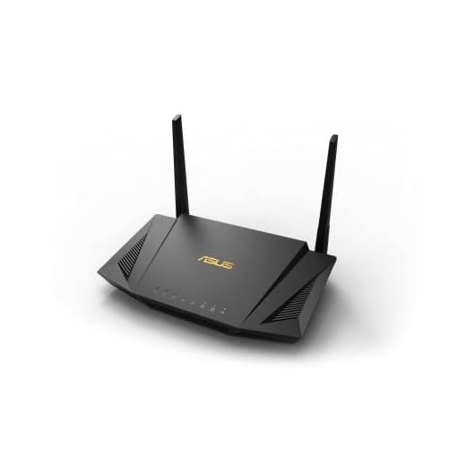ASUS RT-AX56U – Wifi router 6 AX3000 Dual Band Gigabit (OFDMA, MU-MIMO, 1024QAM, Client och VPN-server, åtkomstpunktmode, Repeater & AiMesh-node) Broadcom Quad Core WiFi 6 AX1800 1 unidad (120 m2)