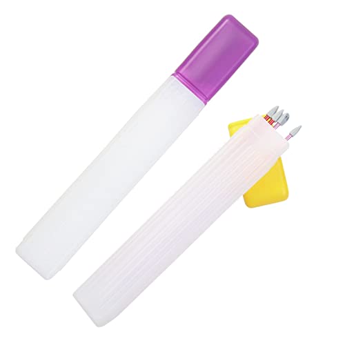 NUOMI 2 Pcs Knitting Needle Storage Box Plastic...