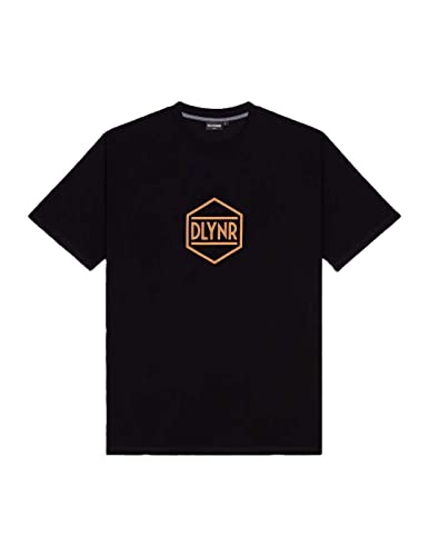 DollyNoire Maglietta Dlynr Logo Uomo, Nero , XL