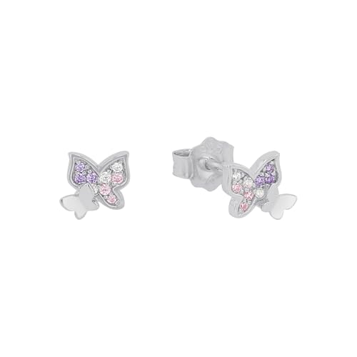 Pendientes Prinzessin Lillifee de mariposa ideales para el colegio y fiestas