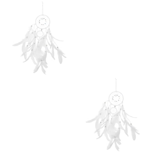 Atrapasueños de tela de araña hecho a mano pack de 2 piezas 2