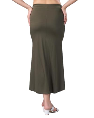 Image of LADLA FASHION] Women's Saree Shapewear - Mermaid Cut Saree Shaper Petticoat with Side Slit,