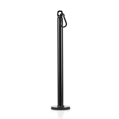 Yaoeruqi Universal Weight Loading Pin fits 1 Standard & 2 Olympic Plates with Carabiner for Cable Pulley LAT Pulldown Home Gym Strength Training