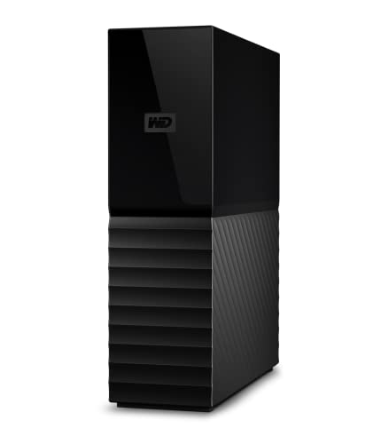 WD 12TB My Book external hard drive Desktop HDD with Password Protection USB 3.0 SuperSpeed USB software for device management backup hardware encryption works with PC and Mac Black