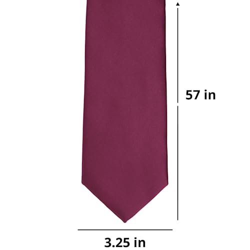 Image of tiemart Premium Solid Color Necktie