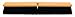 Magnolia Brush 724-X-PB 7 Line Floor Brush, Plastic/Horsehair Bristles, 3" Trim, 24" Length, Black (Case of 12)