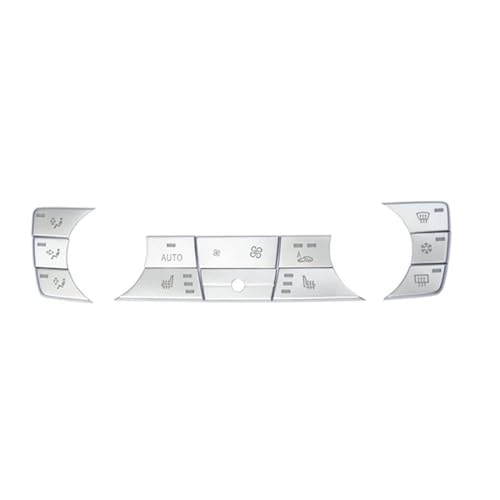 Boutons intérieurs pour BMW E90 2005-2012 : caches de garniture haute définition