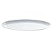 G.E.T. ML-255-W Siciliano White Melamine 4 Qt. Platter - 3 / CS