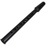 POPETPOP Mini Saxophone de Poche Portable en Résine ABS Noir Instrument à Vent Compact 2...