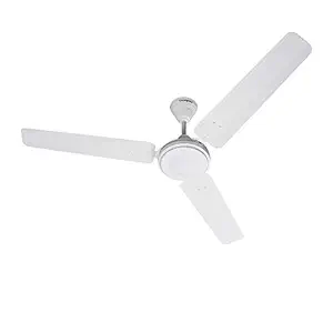 Crompton HS Plus 1200 mm (48 inch) High Speed Energy Efficient 53W Ceiling Fan (Opal White)