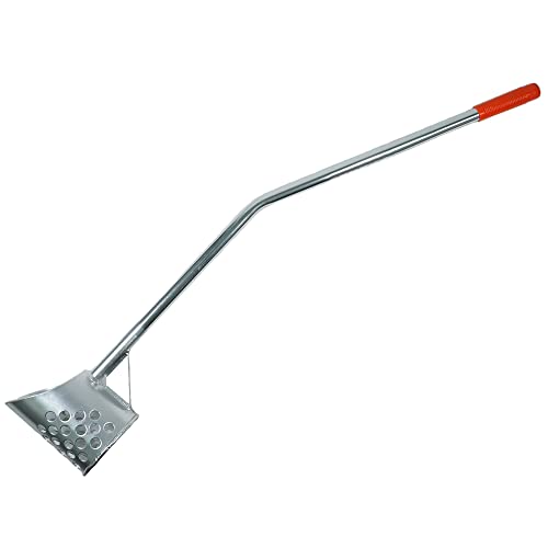 Curved Handle Aluminum Sand Scoop for Beach Metal Detecting