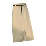 Taille haute, ligne A, fente avant, notre jupe de performance est conçue avec une taille haute, qui allonge vos lignes de jambe et met en évidence votre silhouette, vous faisant paraître plus grand et plus mince.