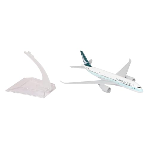 Image of Toys Uncle Diecast Aeroplane Scale Model, (A350 Cathay Pacific, 16 cm)