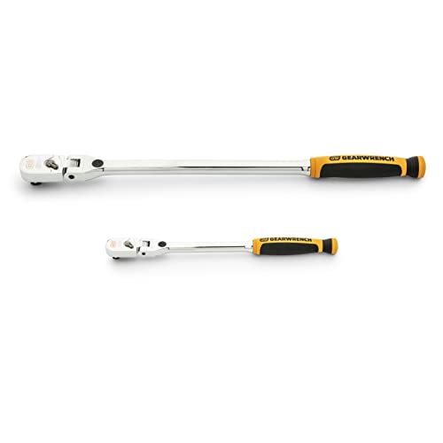 Image of GEARWRENCH 2 Piece 120XP Locking Flex Handle Ratchet - 81381