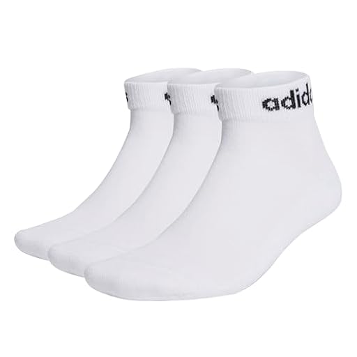 adidas Unisex adulto Linear Ankle Cushioned Socks 3 Pairs, White / Black, 40-42 | Ya disponible en tu tienda friki favorita! En mundofriki.es! adidas Unisex adulto Linear Ankle Cushioned Socks 3 Pairs, White / Black, 40-42 | Ya disponible en tu tienda friki favorita! En mundofriki.es!