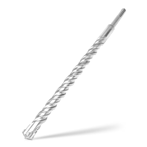 Broca para hormigón SDS Plus 18x300mm,4 cortes de metal duro y doble hélice,para piedra natural,hormigón