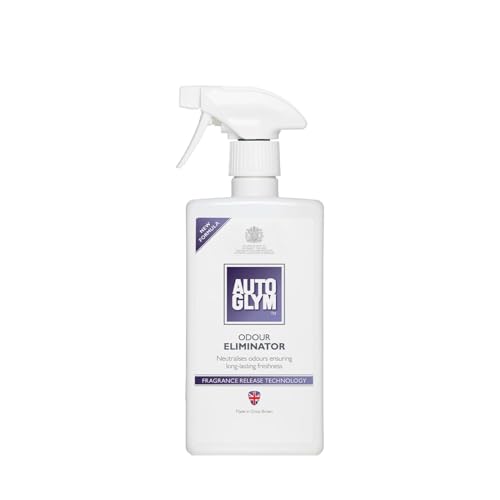 Autoglym Eliminador de Olores - Localiza y Elimina los Malos Olores del Interior de los Vehículos – 500 ml