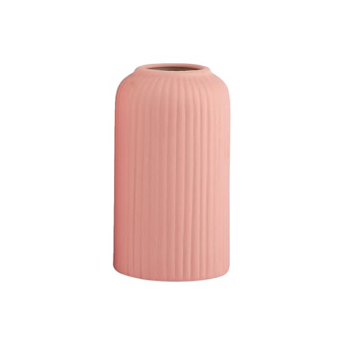 Image of Modern Decorative Vases for Home Decor | Centerpieces | Kitchen | Office or Living Room with Unique Quality for Home Decor Center Table, Flowers Pot (Small Vase, 6 Inch Pink)