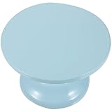 LOORGVEL Desktop Metall Kuchenständer 20cm Dekorativer Dessert Präsentationsständer für Hochzeit Gebäck und Cupcakes Robuster Tischkuchenhalter aus Eisen