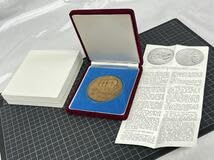 Amazon.co.jp: アポロ11号 月面着陸記念 大型メダル 銅製 ブロンズ 共