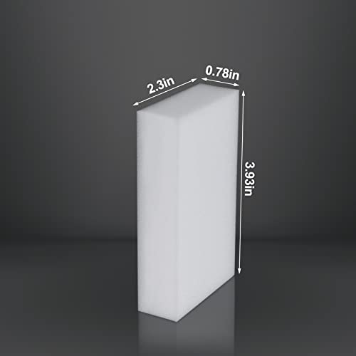 Glocalcul Magic Sponge Eraser, 50 Pack Melamine Cleaning Sponges, Household Foam Pads In Bulk, Multi-Functional Sponges Sheets For Dish, Furniture, Bathtub, Kitchen, Bathroom, Floor #TOP6