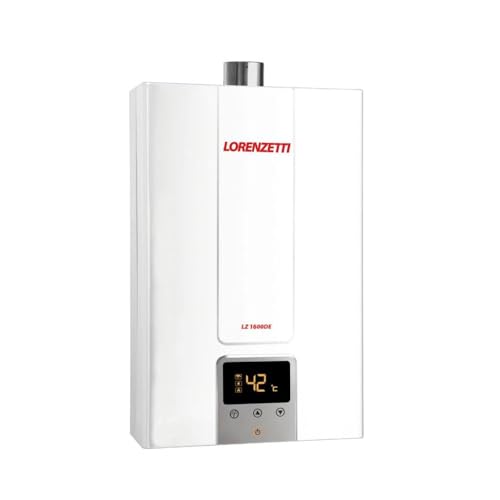 Aquecedor de Água a Gás Lz 1600DE GLP 15, 0 L/Min, Lorenzetti, Branco