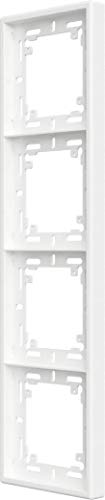 Preisvergleich Produktbild Samotech® 4-fach Lichtschalter Abdeckrahmen (SM219)