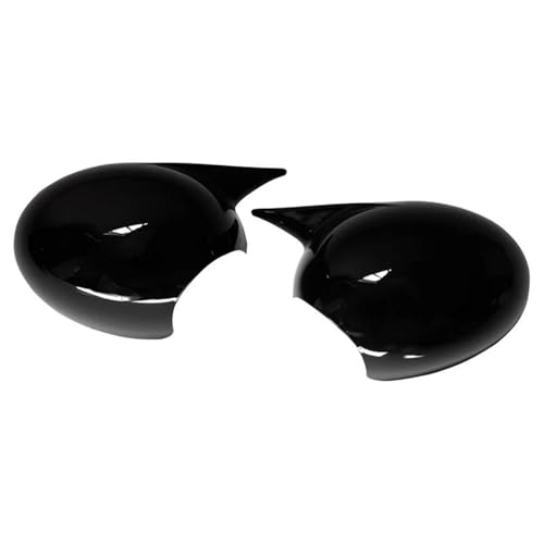 Rétroviseur latéral noir brillant pour look urbain chic sur R56 R60