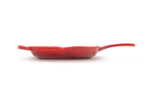 Image of Le Creuset Enameled Cast Iron Signature Round Skillet, 10.25 inch, Cerise