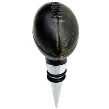 Vintage Decorative Football Bottle Stopper, For Wine, 4-Inch #TOP4