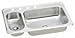 Elkay top mount double bowl kitchen sink Gourmet Celebrity CMR33223 Double Bowl