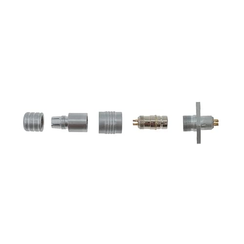 Conector XS6 de 4 pines con brida y enchufe push-pull pequeño IP65 6