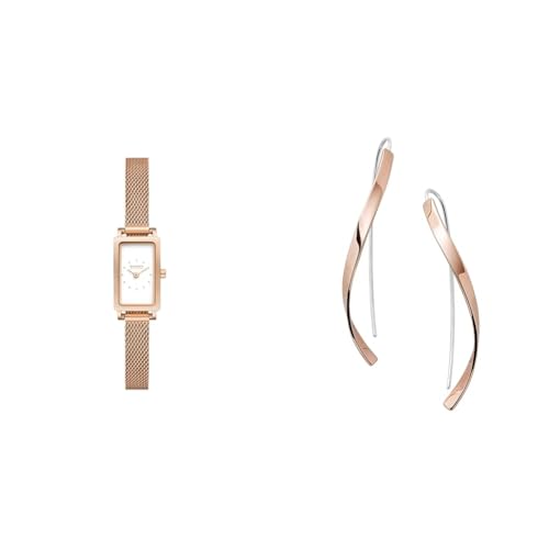 Montre Skagen Hagen rose doré la solution pour un style minimaliste chic
